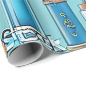 Lab Equipment Pack壁紙 ラッピングペーパー (ロールコーナー)