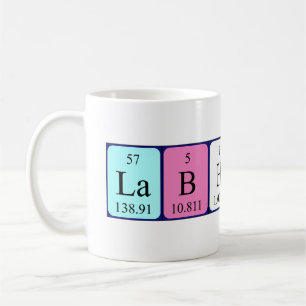 Lab Hunkの定期的なテーブル名mug コーヒーマグカップ