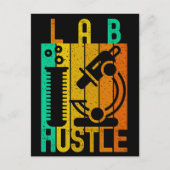 LAB HUSTLE - #LABLIFE ポストカード (正面)