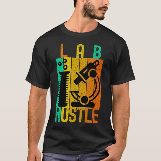 LAB HUSTLE - #LABLIFE Tシャツ (正面)