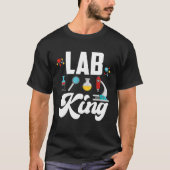 Lab King  Chemist Laboratory Worker Tシャツ (正面)