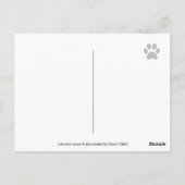 Lab Licksアイスクリームラブラドール ポストカード (裏面)