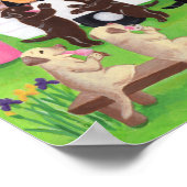 Lab Licks Ice Cream Labradors ポスター (角)