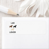 Lab Loverのすべての色のシルエット ラベル (インサイチュ)