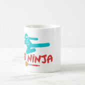 LAB NINJA - 医療検査技師 コーヒーマグ コーヒーマグカップ (中央)