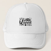 Lab Queen Lab Tech Laboratory Chemist技術者 キャップ (正面)