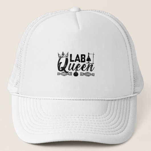 Lab Queen Lab Tech Laboratory Chemist技術者 キャップ (正面)