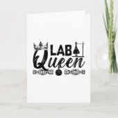 Lab Queen Lab Tech Laboratory Chemist Technician カード (正面)