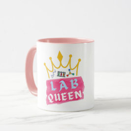 Lab Queen - Laboratory Girl マグカップ