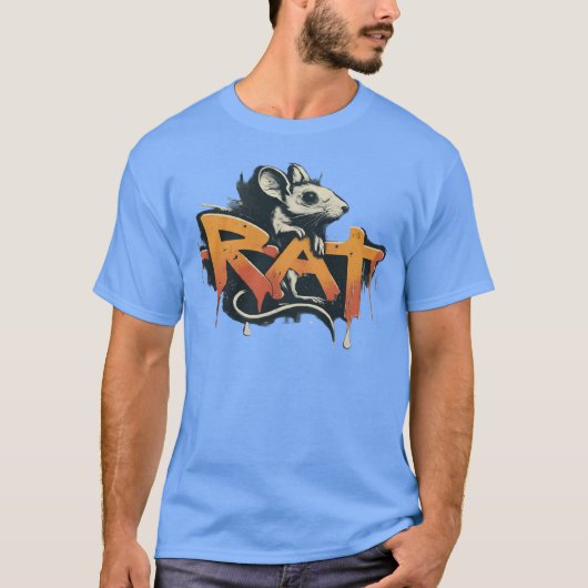Lab Rat、Lab Rat:科学ギークメンズ Tシャツ (正面)