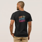 Lab Rat、Lab Rat：科学ギークメンズ Tシャツ (裏面フル)