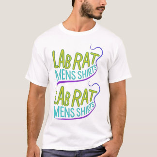 Lab Rat、Lab Rat:科学ギークメンズ Tシャツ