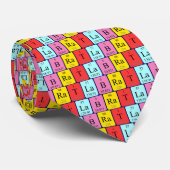 Lab Rat periodic table name tie ネクタイ (ロール)