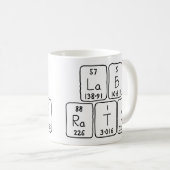 Lab Ratsの定期的なテーブル名mug コーヒーマグカップ (正面右)