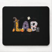 Lab Scientist Medical Lab Science Halloween Labora マウスパッド (正面)