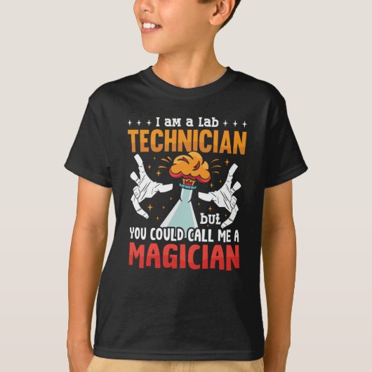 Lab Tech Iはラボ技術者のラボサイエンス Tシャツ (正面)