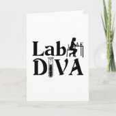 Lab Tech Lab Diva Chemist Laboratory Technician カード (正面)