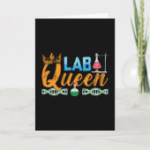 Lab Tech Lab Queen Laboratory Chemist Technician カード (正面)