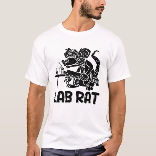 Lab Tech Lab Rat Chemist Laboratory Technician Tシャツ (正面)