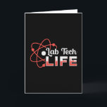 Lab Tech Life Laboratory Science Technician Geft カード<br><div class="desc">この研おもしろい究室技術者デザインは、研究と科学の仕事が好きな女性と男性向けです。自分がラボの技術者で誇りを持ったあることを示す実験室の動機は引用文研究所のTech Lifeです。</div>