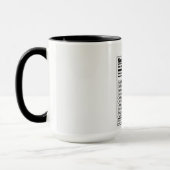 Lab Tech Nutrition Facts マグカップ (左)