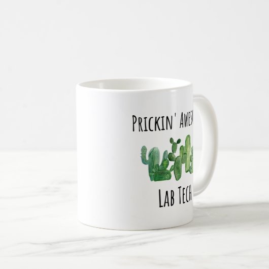 Lab Tech Technician Gift Idea コーヒーマグカップ (正面右)