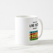 Lab Tech Technician Lab Week Assistantグループ コーヒーマグカップ (正面右)