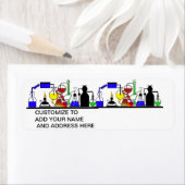 LAB WARE -差出人住所 ラベル (インサイチュ)