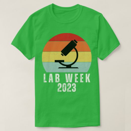 Lab Week 2023 34 Tシャツ (デザイン正面)