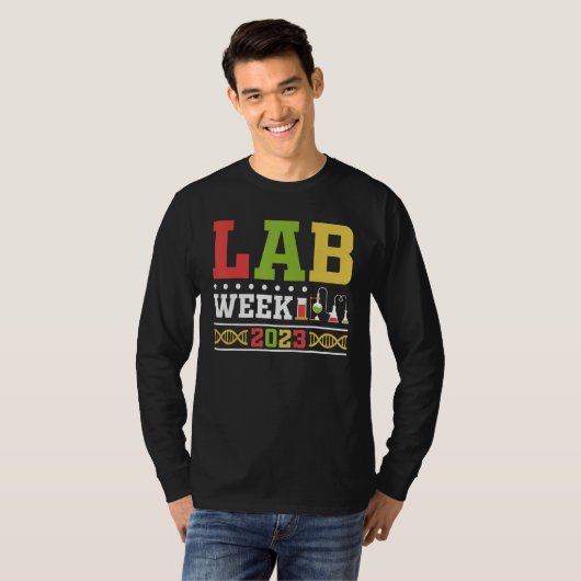 Lab Week 2023 Technologist Medical Laboratory Tech Tシャツ (正面フル)