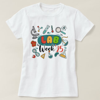 Lab Week 2025科学卒業未来の科学者 Tシャツ