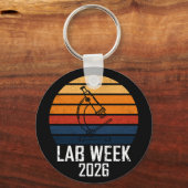 Lab Week 2026 Medical Laboratory Professionals キーホルダー (正面)