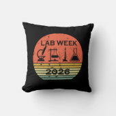 Lab Week 2026 Medical Laboratory Professionals クッション (正面)