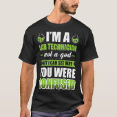 Lab Week Lab Tech Science Medical Technologist Gee Tシャツ (正面)