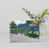 Labadee, Haiti Postcard 箔シーズンポストカード (立ち正面)