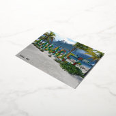 Labadee, Haiti Postcard 箔シーズンポストカード (回転した状態)