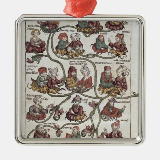 Labanの系譜 メタルオーナメント (正面)