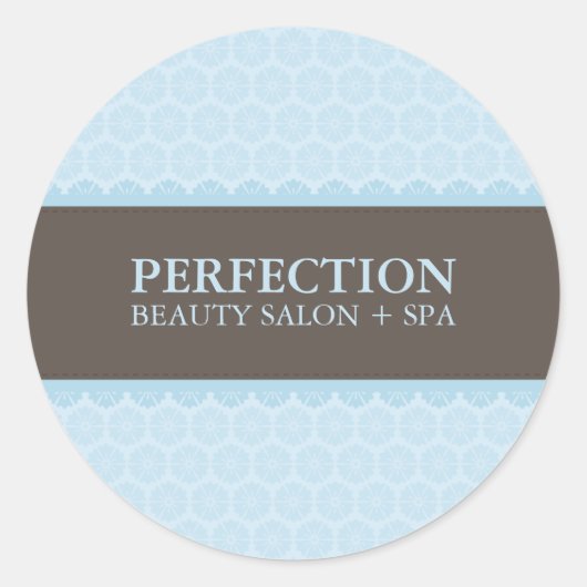 LABEL エレガント パーソナライズされた :: perfect 9B ラウンドシール (正面)