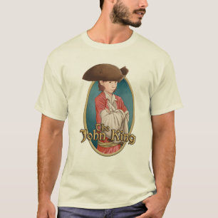 Label -白いTシャツジョン王 Tシャツ