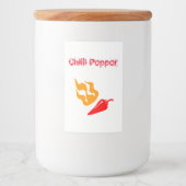 label for jars フードラベル (正面)