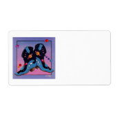 LABEL - Midnight Cowboyブーツ ラベル (正面)