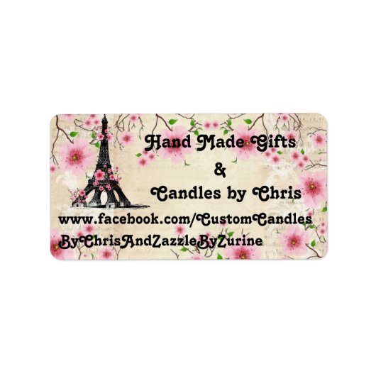 Labels、Parisコレクション ラベル (正面)