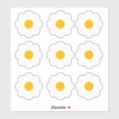 Labels Stickers - Daisies シール (シート)