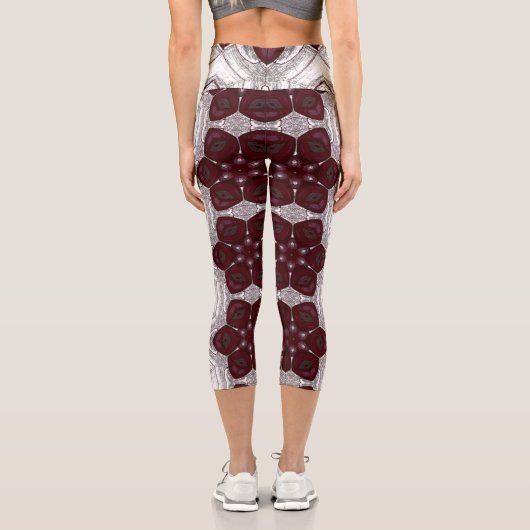 Labia Fluer Prem Mandal カプリレギンス (裏面)