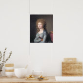 Labille-Guiard – アイギロン公爵夫人1770 ポスター (キッチン)