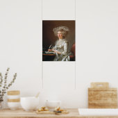 Labille-Guiard – 女性のポートレート ポスター (キッチン)