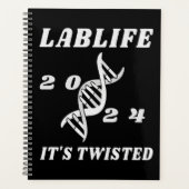 LABLIFE IT'S TWISTED - DNA MICROBIOLOGY プランナー手帳 (正面)