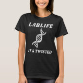 LABLIFE IT'S TWISTED - DNA MICROBIOLOGY Tシャツ (正面)