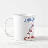 LABLIFE IT'S WISTED - TWISTED DNA コーヒーマグカップ (左)