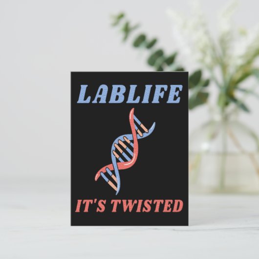 LABLIFE IT'S WISTED - TWISTED DNA ポストカード (スタンド正面)